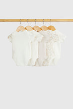 Load image into Gallery viewer, Mothercare Giraffe Short-Sleeved Bodysuits - 5 Pack