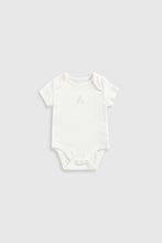 Load image into Gallery viewer, Mothercare Giraffe Short-Sleeved Bodysuits - 5 Pack