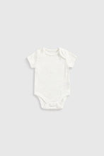 Load image into Gallery viewer, Mothercare Giraffe Short-Sleeved Bodysuits - 5 Pack