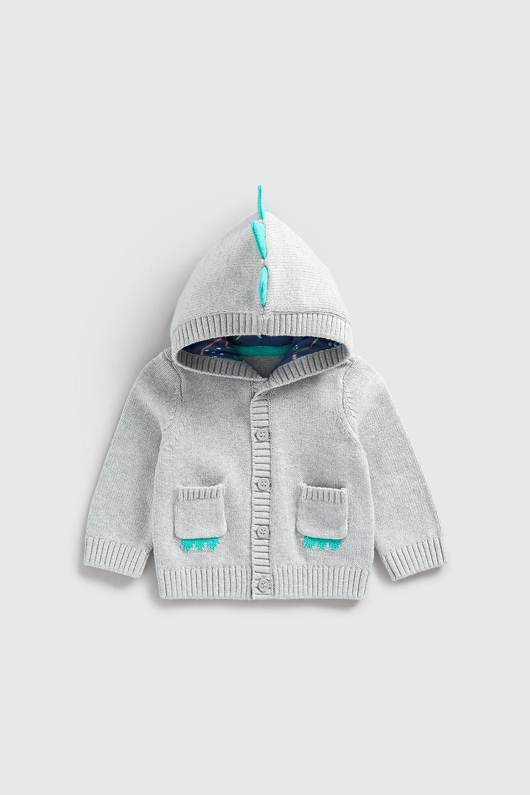 Mothercare Dinosaur Knitted Cardigan