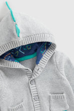 Load image into Gallery viewer, Mothercare Dinosaur Knitted Cardigan