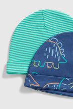 Load image into Gallery viewer, Mothercare Dinosaur Hats - 2 Pack