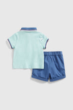Load image into Gallery viewer, Mothercare Shorts, Polo Shirt and Socks Set