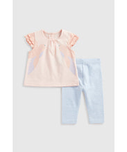 Load image into Gallery viewer, Mothercare Birds Top and Leggings Set
