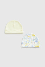 Load image into Gallery viewer, Mothercare Butterfly Baby Hats - 2 Pack