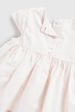 Load image into Gallery viewer, Mothercare My First Border Print Dress and Knickers