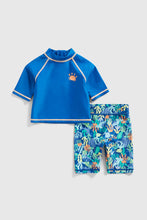 Load image into Gallery viewer, Mothercare Sealife Sunsafe Rash Vest and Shorts Upf50+