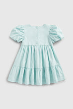 Load image into Gallery viewer, Mothercare Green Embroidered Dress