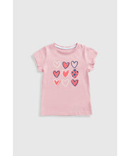Load image into Gallery viewer, Mothercare Ladybird Heart T-Shirt