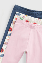 Load image into Gallery viewer, Mothercare Nature Leggings - 3 Pack
