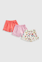 Load image into Gallery viewer, Mothercare Jersey Shorts - 3 Pack