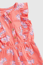 Load image into Gallery viewer, Mothercare Butterfly Jersey Playsuit
