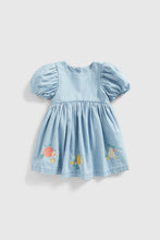 Load image into Gallery viewer, Mothercare Embroidered Denim Dress