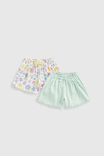 Load image into Gallery viewer, Mothercare Jersey Ribbed Shorts - 2 Pack