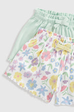 Load image into Gallery viewer, Mothercare Jersey Ribbed Shorts - 2 Pack