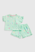 Load image into Gallery viewer, Mothercare Beach Bunny Top And Short Set