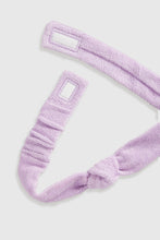 Load image into Gallery viewer, Mothercare Towelling Playsuit and Headband Set