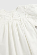 Load image into Gallery viewer, Mothercare White Woven Blouse