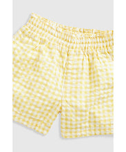 Load image into Gallery viewer, Mothercare Gingham Shorts and Blouse Set