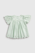 Load image into Gallery viewer, Mothercare Green Woven Blouse