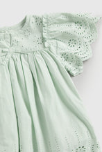 Load image into Gallery viewer, Mothercare Green Woven Blouse