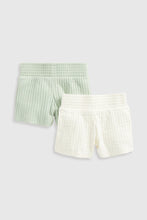 Load image into Gallery viewer, Mothercare Ribbed Shorts - 2 Pack