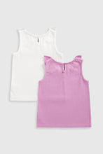 Load image into Gallery viewer, Mothercare Sleeveless Vest T-Shirts - 2 Pack
