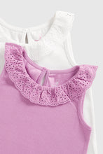 Load image into Gallery viewer, Mothercare Sleeveless Vest T-Shirts - 2 Pack