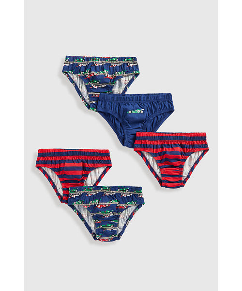 Mothercare 5 Pack Leaves Briefs main image 1