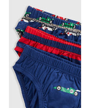 Load image into Gallery viewer, Mothercare Racing Car Briefs - 5 Pack