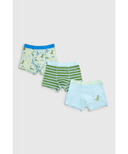 Load image into Gallery viewer, Mothercare Dinosaur Trunk Briefs - 3 Pack
