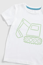 Load image into Gallery viewer, Mothercare Checked Shirt and T-Shirt Set