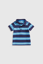 Load image into Gallery viewer, Mothercare Striped Polo Shirt