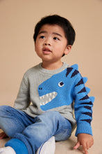 Load image into Gallery viewer, Mothercare Dinosaur Knitted Jumper
