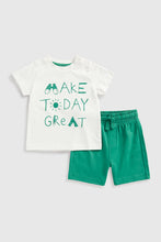 Load image into Gallery viewer, Mothercare T-Shirt and Shorts Set