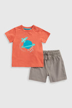 Load image into Gallery viewer, Mothercare T-Shirt and Shorts Set