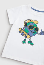Load image into Gallery viewer, Mothercare Skateboard Jersey Shorts and T-Shirt Set