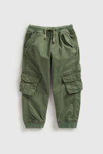 Load image into Gallery viewer, Mothercare Khaki Cargo Trousers