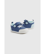 Load image into Gallery viewer, Mothercare First Walker Blue Trainers