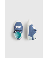 Load image into Gallery viewer, Mothercare First Walker Blue Trainers