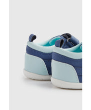 Load image into Gallery viewer, Mothercare First Walker Blue Trainers
