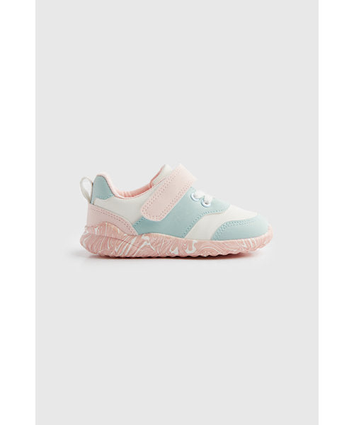 Mothercare Pastel First Walker Trainers