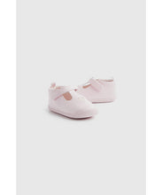 Load image into Gallery viewer, Mothercare Pink T-Bar Pram Shoes