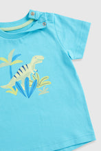 Load image into Gallery viewer, Mothercare Tropical Dinosaur Short-Sleeved T-Shirt