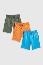 Load image into Gallery viewer, Mothercare Palm Tree Jersey Shorts - 3 Pack