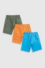 Load image into Gallery viewer, Mothercare Palm Tree Jersey Shorts - 3 Pack