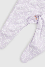 Load image into Gallery viewer, Mothercare Safari Baby Sleepsuits - 3 Pack