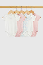 Load image into Gallery viewer, Mothercare Sealife Short-Sleeved Bodysuits - 5 Pack