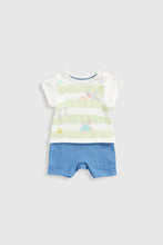 Load image into Gallery viewer, Mothercare Under The Sea Mock Romper