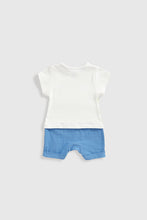 Load image into Gallery viewer, Mothercare Under The Sea Mock Romper